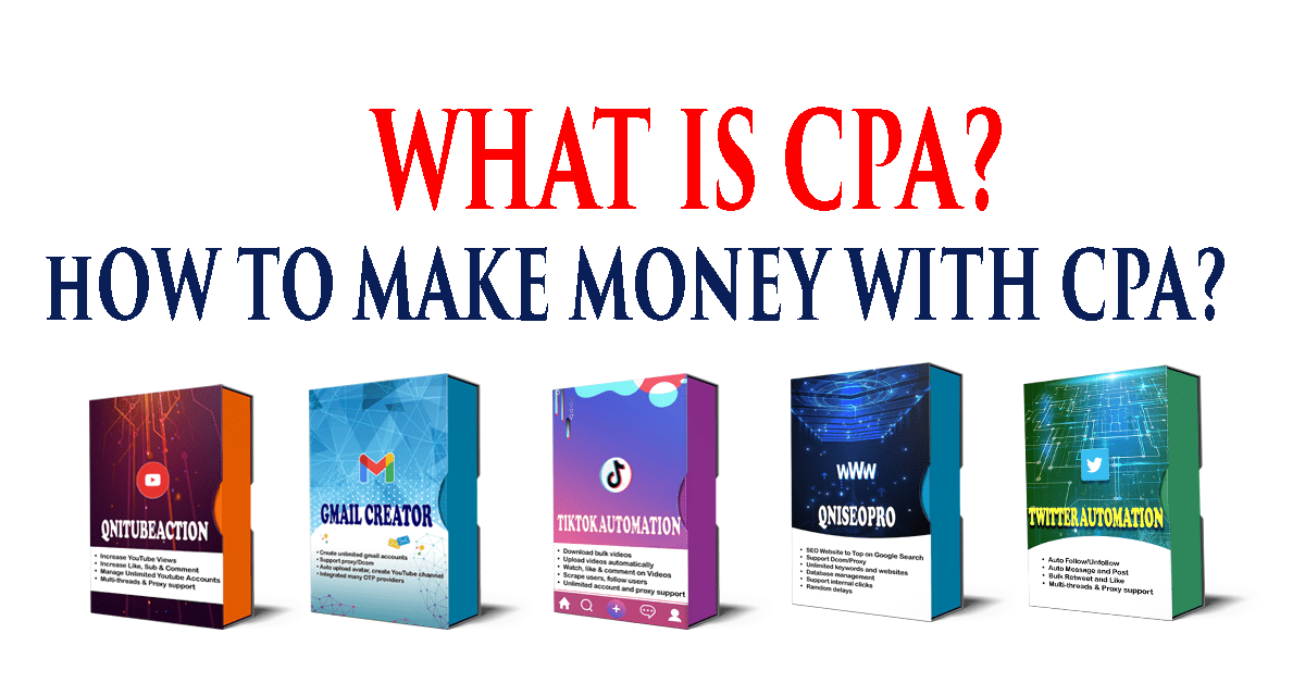 MAKE MONEY WITH CPA MARKETING