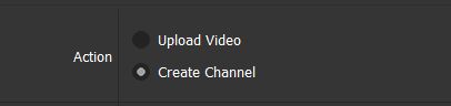 Youtube Uploader Bot - create channel