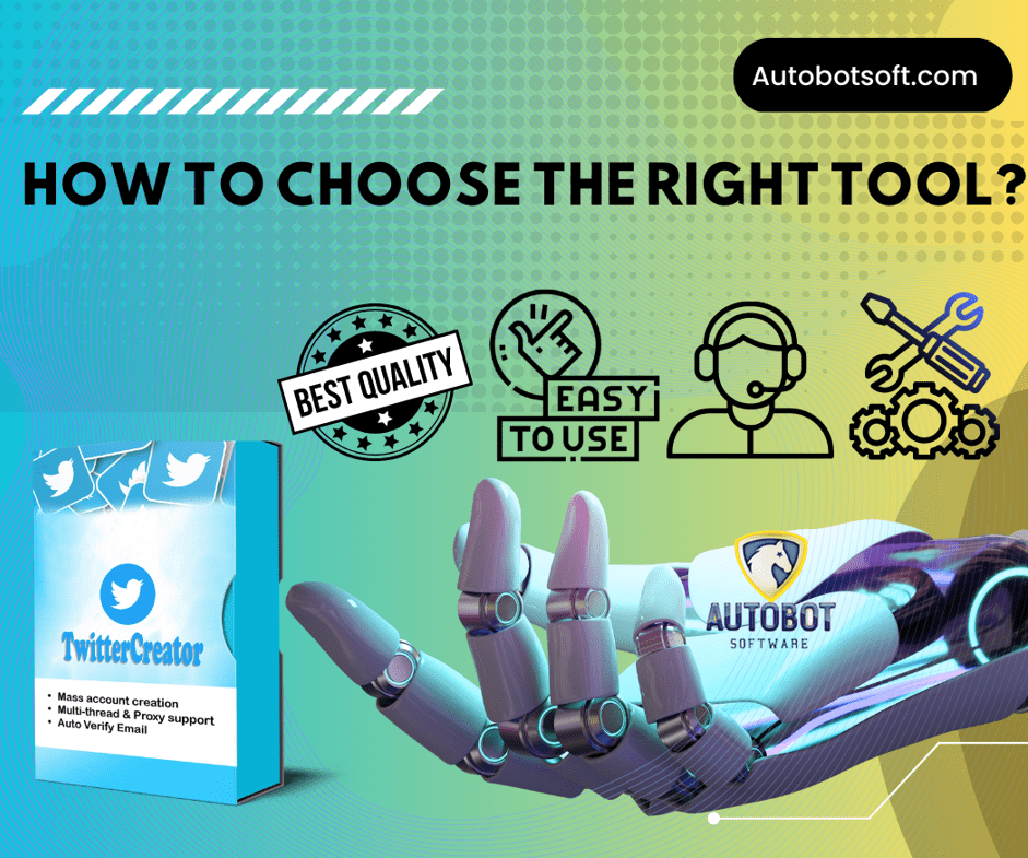 How to choose the right Twitter account creator bot?