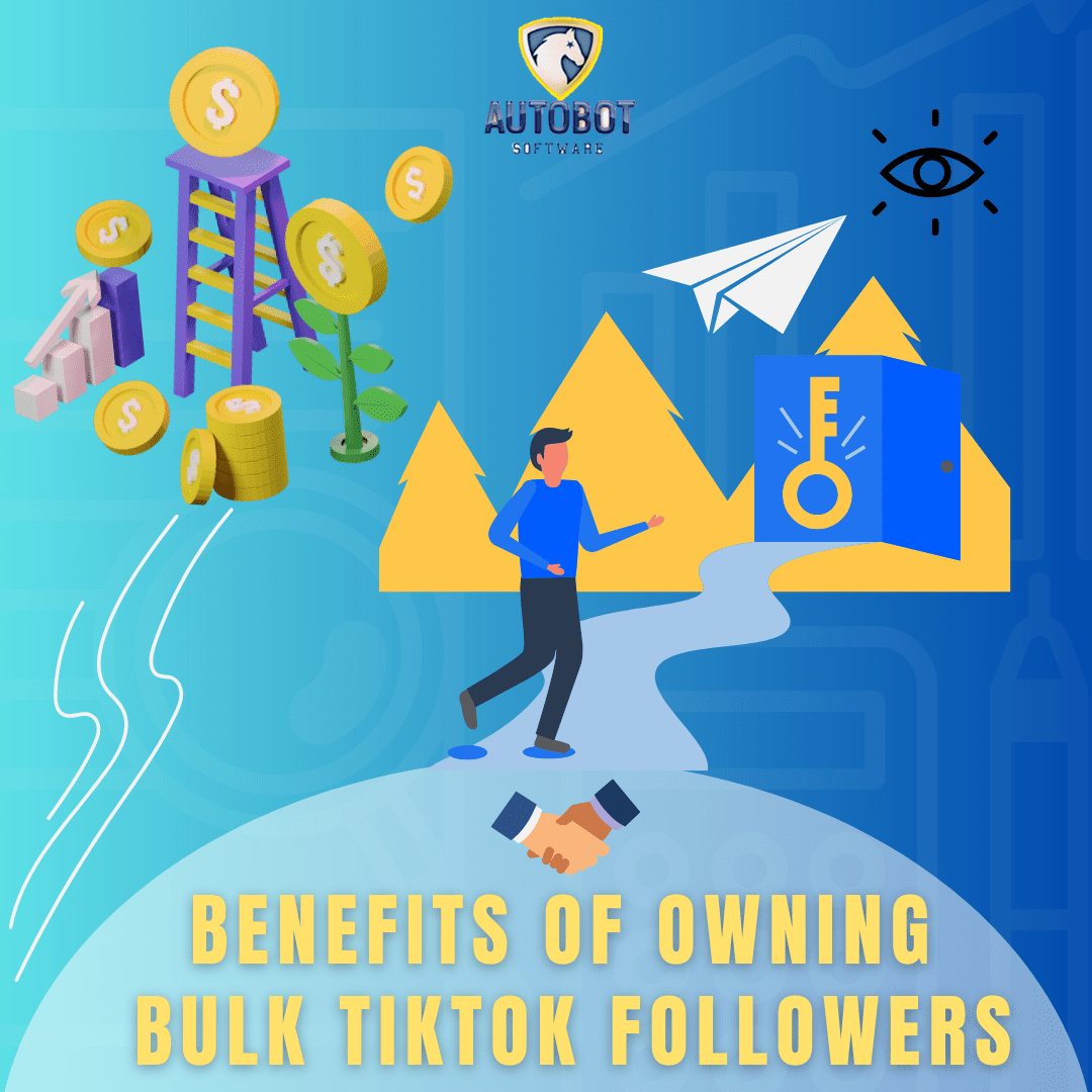 TikTok auto follow bot - benefits of owning bulk TikTok followers