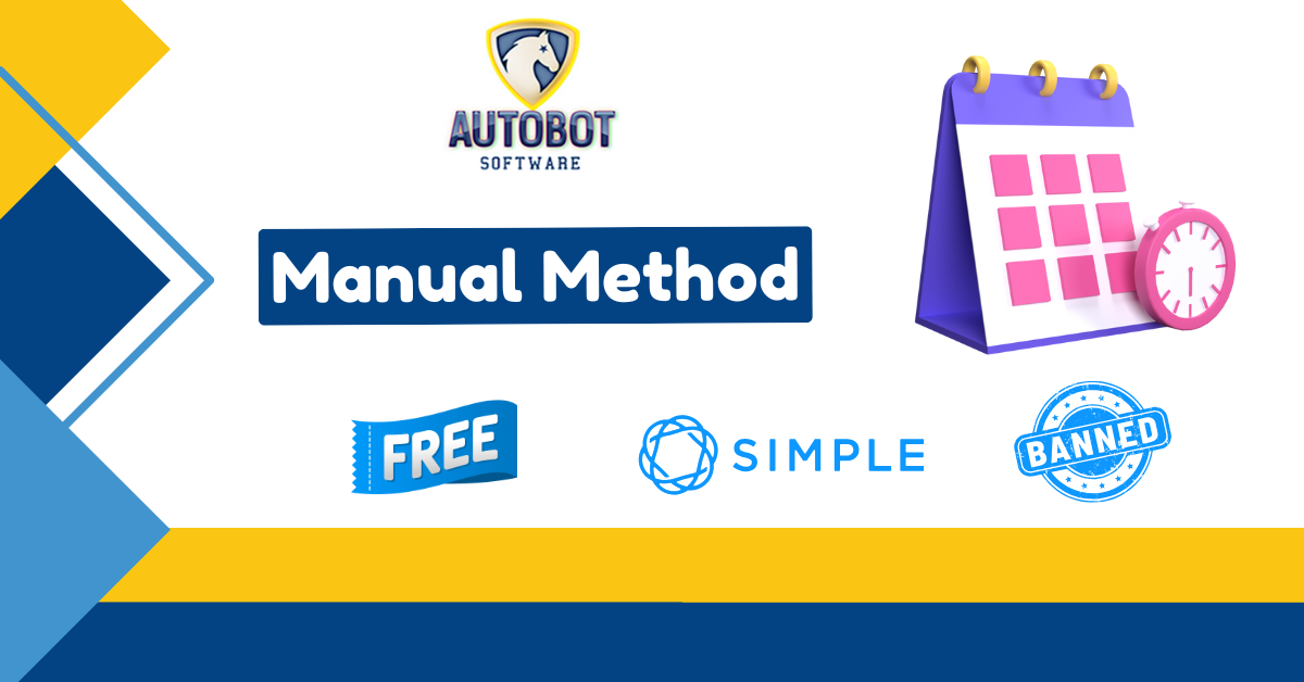 Manual Method - Register Multiple Gmail Accounts by Hand