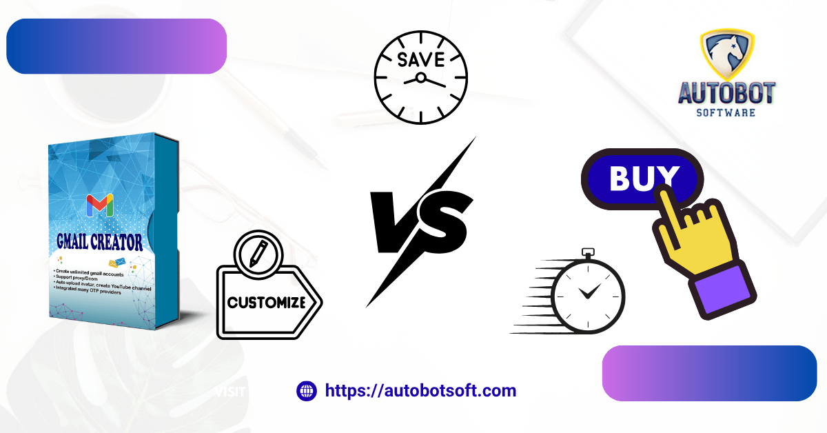 Using Gmail Address Generator vs Buying Bulk Gmail accounts